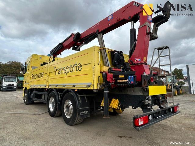 DAF XF 480/HMF 2530 L-CR Kran/Lenk/Lift/Baustoff - Dropside/ Flatbed truck: picture 5 DAF XF 480/HMF 2530 L-CR Kran/Lenk/Lift/Baustoff - Dropside/ Flatbed truck: picture 5