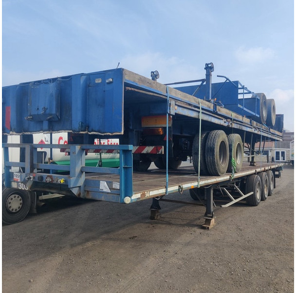 Groenewegen Plateau - Dropside/ Flatbed semi-trailer: picture 4 Groenewegen Plateau - Dropside/ Flatbed semi-trailer: picture 4