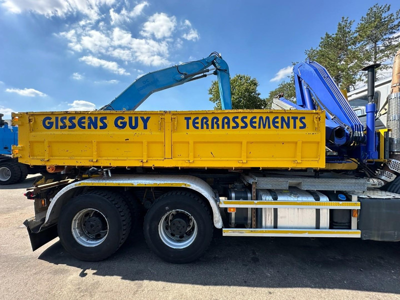 CONTAINER + CRANE FASSI F85.22 - 4m50 platform - 2x hydr - 2 extra hydr Functions for grabber + rotator - 5m70 total length - Hook lift/ Skip loader system: picture 2 CONTAINER + CRANE FASSI F85.22 - 4m50 platform - 2x hydr - 2 extra hydr Functions for grabber + rotator - 5m70 total length - Hook lift/ Skip loader system: picture 2