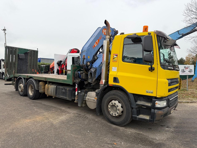 DAF CF 75.310 6X2 PRITSCHE + KRAN PM 27 S-4 + RADIO + WINCH - FULL RAMP - LIFT + STEERING AXLE - MANUAL GEARBOX - FR TRUCK - Dropside/ Flatbed truck, Crane truck: picture 2 DAF CF 75.310 6X2 PRITSCHE + KRAN PM 27 S-4 + RADIO + WINCH - FULL RAMP - LIFT + STEERING AXLE - MANUAL GEARBOX - FR TRUCK - Dropside/ Flatbed truck, Crane truck: picture 2