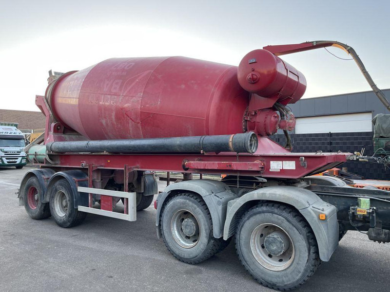 Hoenkhaus 12m3 CONCRETE MIXER 2 Axles SAF - AIR SUSP. - DRUM BRAKES - BE TRAILER - Concrete mixer semi-trailer: picture 2 Hoenkhaus 12m3 CONCRETE MIXER 2 Axles SAF - AIR SUSP. - DRUM BRAKES - BE TRAILER - Concrete mixer semi-trailer: picture 2