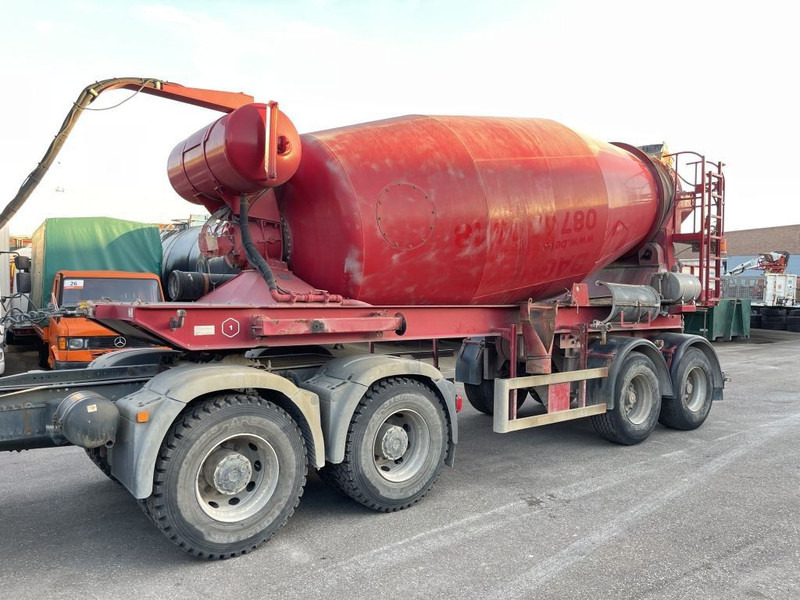 Hoenkhaus 12m3 CONCRETE MIXER 2 Axles SAF - AIR SUSP. - DRUM BRAKES - BE TRAILER - Concrete mixer semi-trailer: picture 1 Hoenkhaus 12m3 CONCRETE MIXER 2 Axles SAF - AIR SUSP. - DRUM BRAKES - BE TRAILER - Concrete mixer semi-trailer: picture 1