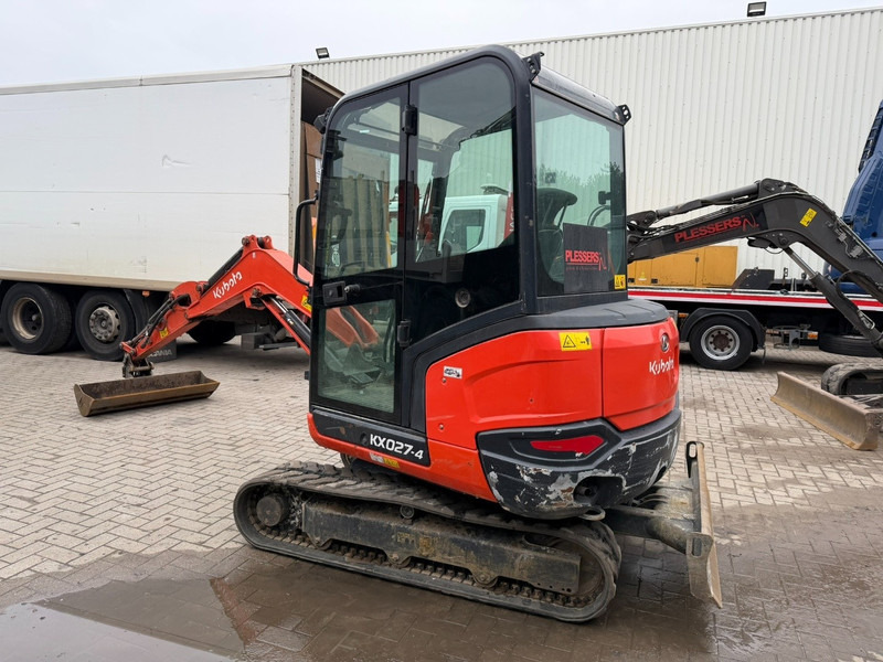 Kubota KX027-4 HAMMER LINES - *1860h* - HYDR QUICKHITCH - BLADE - CE - BE MACHINE - Mini excavator: picture 5 Kubota KX027-4 HAMMER LINES - *1860h* - HYDR QUICKHITCH - BLADE - CE - BE MACHINE - Mini excavator: picture 5