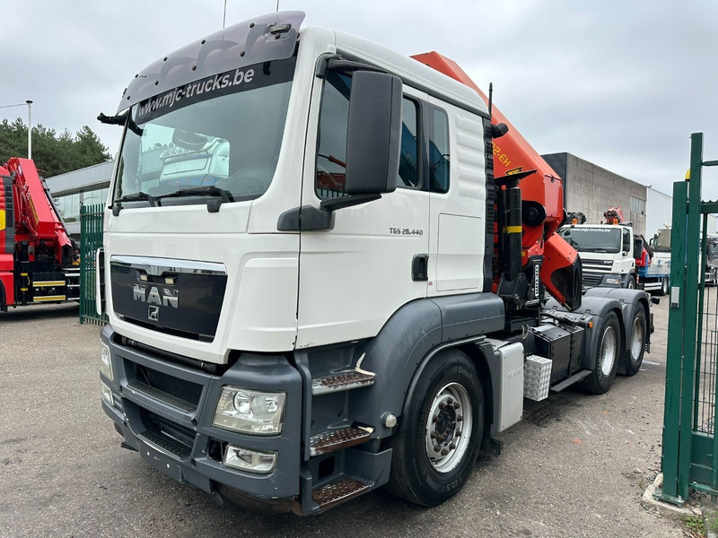 MAN TGS 26.440 6X4 + (22m) CRANE PALFINGER PK62002 E 6x H + 1ME - RETARDER - EURO 5 - BE TRUCK - Crane truck: picture 3 MAN TGS 26.440 6X4 + (22m) CRANE PALFINGER PK62002 E 6x H + 1ME - RETARDER - EURO 5 - BE TRUCK - Crane truck: picture 3