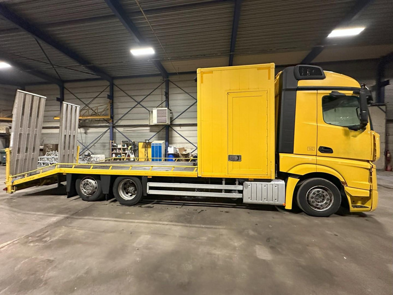 Mercedes-Benz ACTROS 2745 6x2 OPRIJWAGEN / AUTOTRANSPORTER / MACHINE TRANSPORTER - WINCH - 6m10 - EURO 5 - LIFT AXLE - HYDR RAMPS - NL TRUCK - Tow truck: picture 5 Mercedes-Benz ACTROS 2745 6x2 OPRIJWAGEN / AUTOTRANSPORTER / MACHINE TRANSPORTER - WINCH - 6m10 - EURO 5 - LIFT AXLE - HYDR RAMPS - NL TRUCK - Tow truck: picture 5