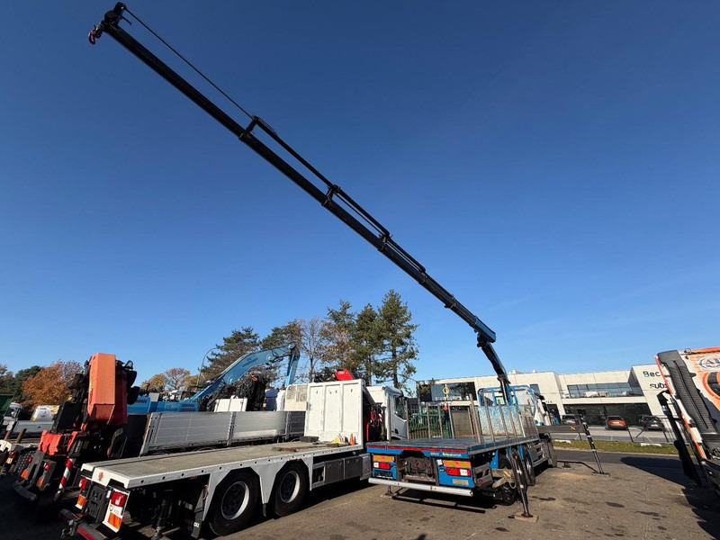 Renault C480 8x4 Pritsche + Kran (20m!) PALFINGER PK33002-EH E (6x) - PLATFORM 8m25 - LIFT/STEERING - GOOD TIRES - BE TRUCK - Dropside/ Flatbed truck, Crane truck: picture 5 Renault C480 8x4 Pritsche + Kran (20m!) PALFINGER PK33002-EH E (6x) - PLATFORM 8m25 - LIFT/STEERING - GOOD TIRES - BE TRUCK - Dropside/ Flatbed truck, Crane truck: picture 5