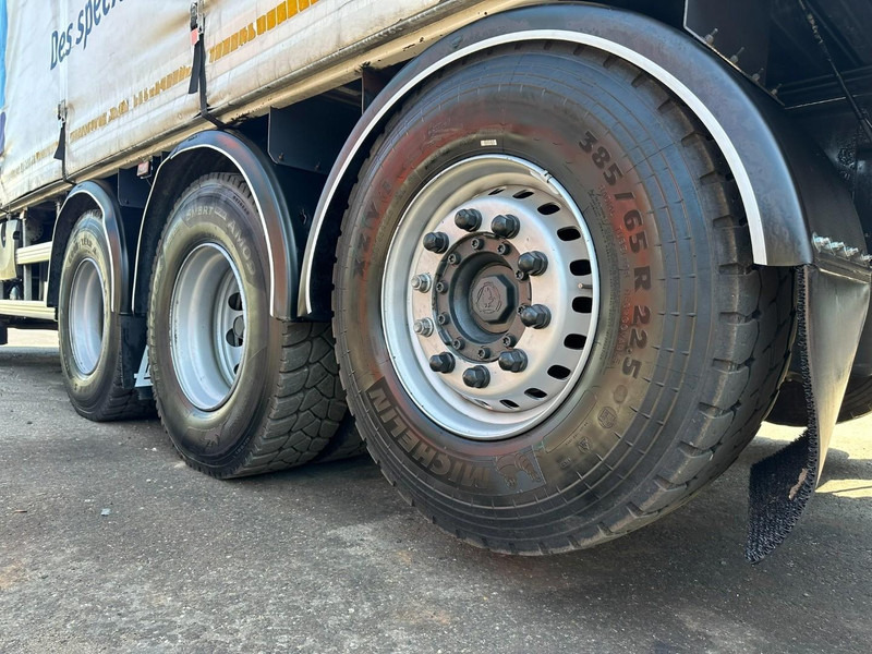 Curtainsider truck, Crane truck Scania P410 8x4 TRIDEM PRITSCHE PLANE + KRAN HIAB 244 EP-4 HIDUO - RETARDER - LIFT + STEERING AXLE - *327.000km* - RADIO: picture 8