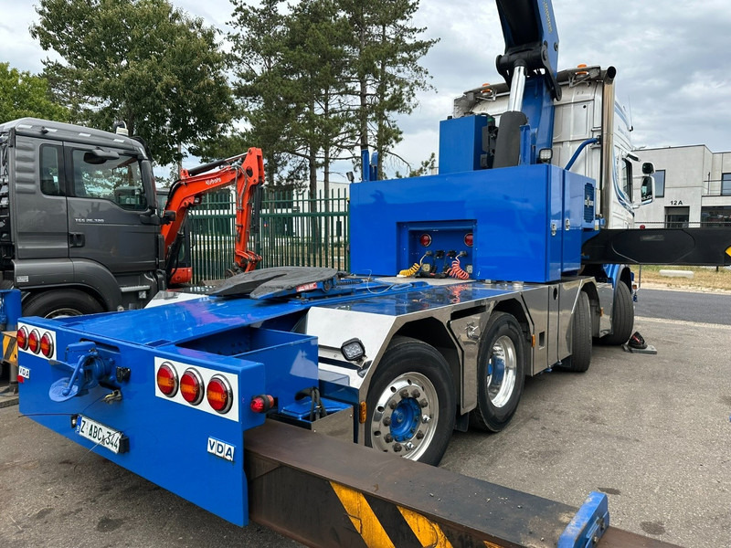 Crane truck Scania R500 8x2 + CRANE 100Tm! PALFINGER PK100002 G 8x + 1 ME - RETARDER - ALCOA DURA BRIGHT - LIFT + STEERING - 5/6 HYDR F - TÜV 05/2026 - TOP CONDITION: picture 19