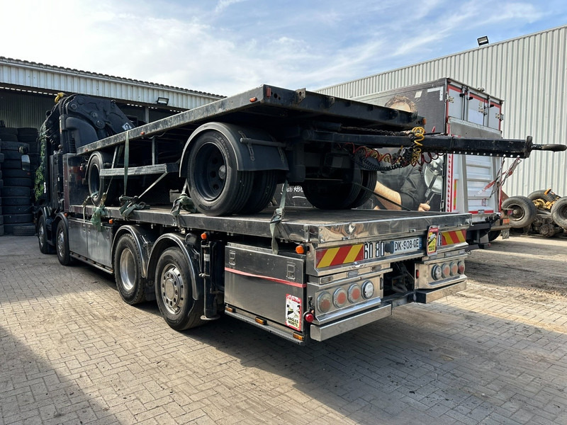 Scania R620 8x2 + CRANE HIAB 800EP-5 HiPro - RETARDER - LIFT/STEERING AXLE - HIGHLINE SLEEPER - LEATHER - ALCOA - Crane truck: picture 4 Scania R620 8x2 + CRANE HIAB 800EP-5 HiPro - RETARDER - LIFT/STEERING AXLE - HIGHLINE SLEEPER - LEATHER - ALCOA - Crane truck: picture 4