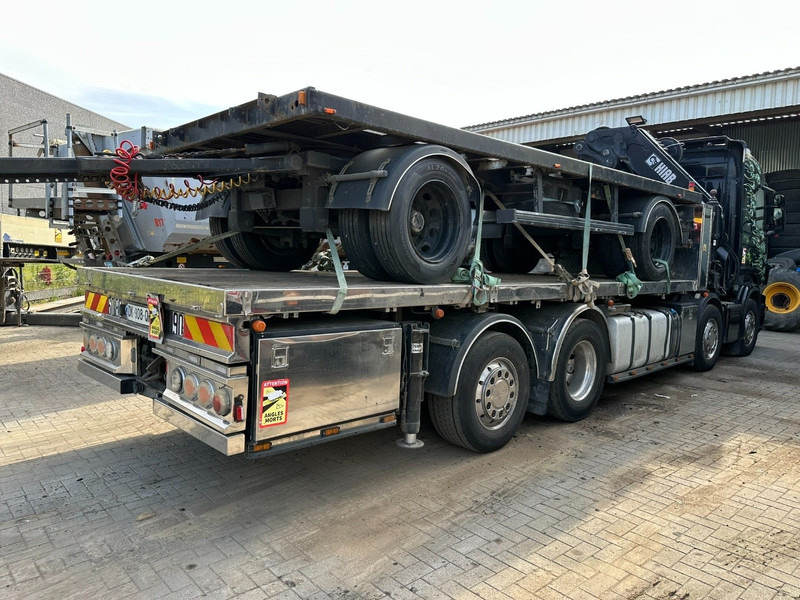 Scania R620 8x2 + KRAN HIAB 800EP-5 HiPro - RETARDER - LIFT/STEERING AXLE - HIGHLINE SLEEPER - LEATHER - ALCOA - Dropside/ Flatbed truck, Crane truck: picture 5 Scania R620 8x2 + KRAN HIAB 800EP-5 HiPro - RETARDER - LIFT/STEERING AXLE - HIGHLINE SLEEPER - LEATHER - ALCOA - Dropside/ Flatbed truck, Crane truck: picture 5