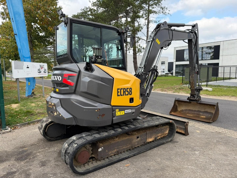 Volvo ECR 58 F FULL HYDR - 2911 H - HYDR QUICKHITCH - A/C - BLADE - CE - BE MACHINE - Mini excavator: picture 3 Volvo ECR 58 F FULL HYDR - 2911 H - HYDR QUICKHITCH - A/C - BLADE - CE - BE MACHINE - Mini excavator: picture 3