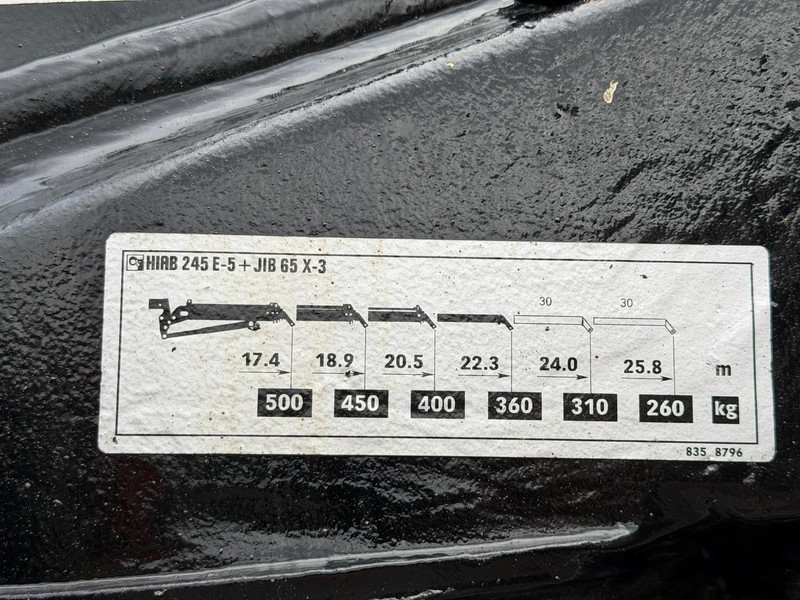 Crane truck Volvo FM 300 6x4 + (25.8m!) CRANE HIAB 245 E-5 + JIB 65 X-3 + 2 ME - *228.000km* - MANUAL - A/C - EURO 3 - BELGIAN TRUCK: picture 8