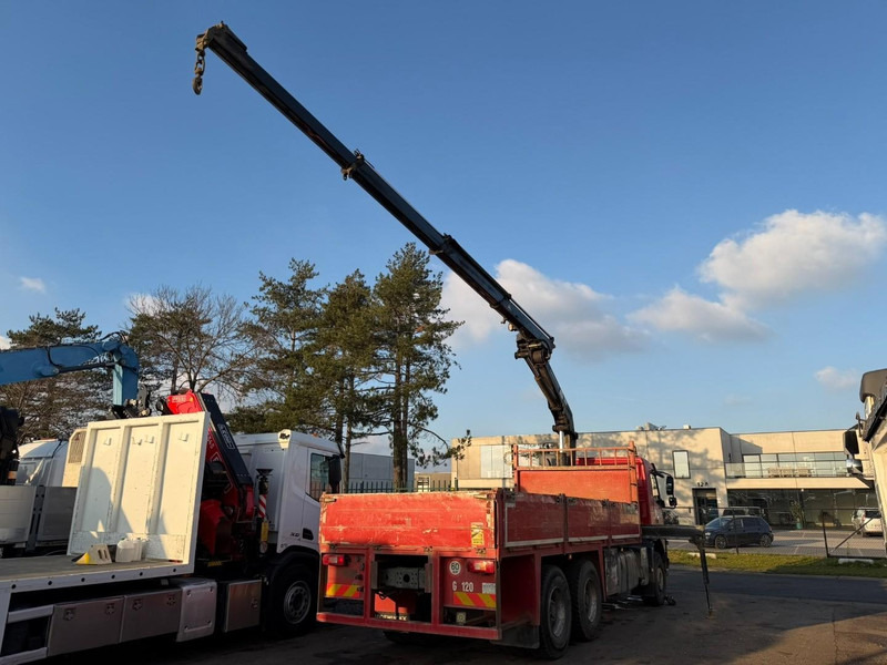 Volvo FMX 420 6X4 + CRANE HMF 1720 + winch + radio - BIG AXLES / HUB REDUCTION - STEEL SPRING / BLATT - PLATFORM 6m10 - Crane truck: picture 3 Volvo FMX 420 6X4 + CRANE HMF 1720 + winch + radio - BIG AXLES / HUB REDUCTION - STEEL SPRING / BLATT - PLATFORM 6m10 - Crane truck: picture 3