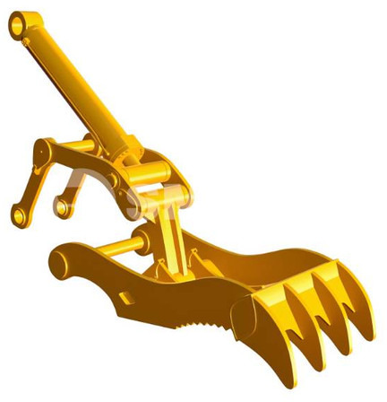 Cat 324D / 325D / 329D / 329E Grab - Attachment for Construction machinery: picture 1 Cat 324D / 325D / 329D / 329E Grab - Attachment for Construction machinery: picture 1