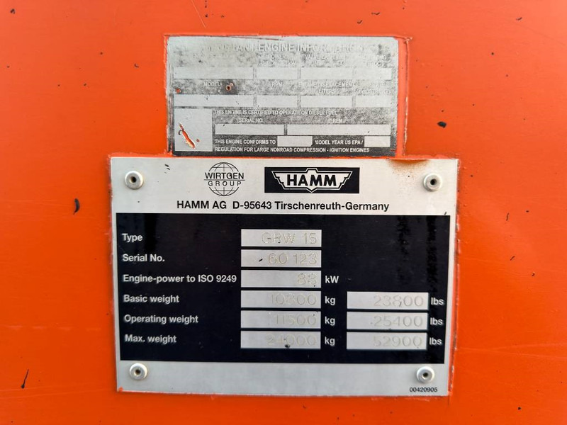 Hamm GRW15 - Pneumatic roller: picture 4 Hamm GRW15 - Pneumatic roller: picture 4