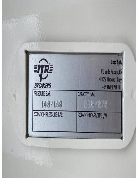 ITR UNH150 - Hydraulic hammer for Construction machinery: picture 2 ITR UNH150 - Hydraulic hammer for Construction machinery: picture 2