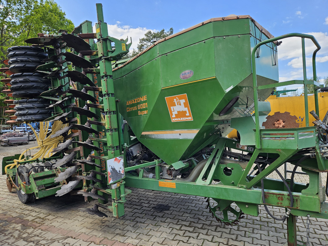Combine seed drill Amazone Cirrus 6001 Super: picture 6