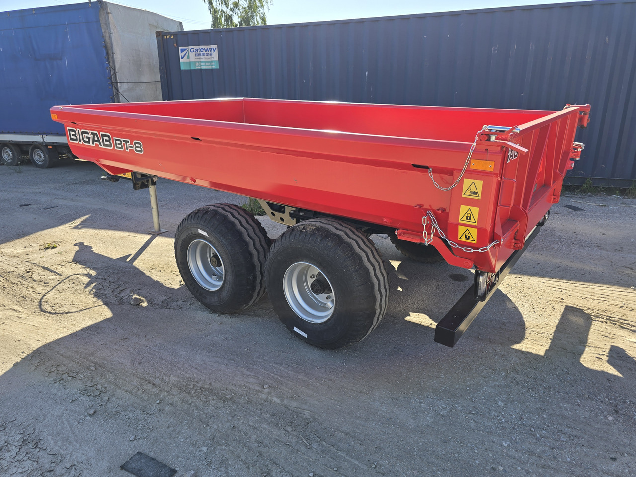 BIGAB BT-8 HARDOX - Farm tipping trailer/ Dumper: picture 5 BIGAB BT-8 HARDOX - Farm tipping trailer/ Dumper: picture 5