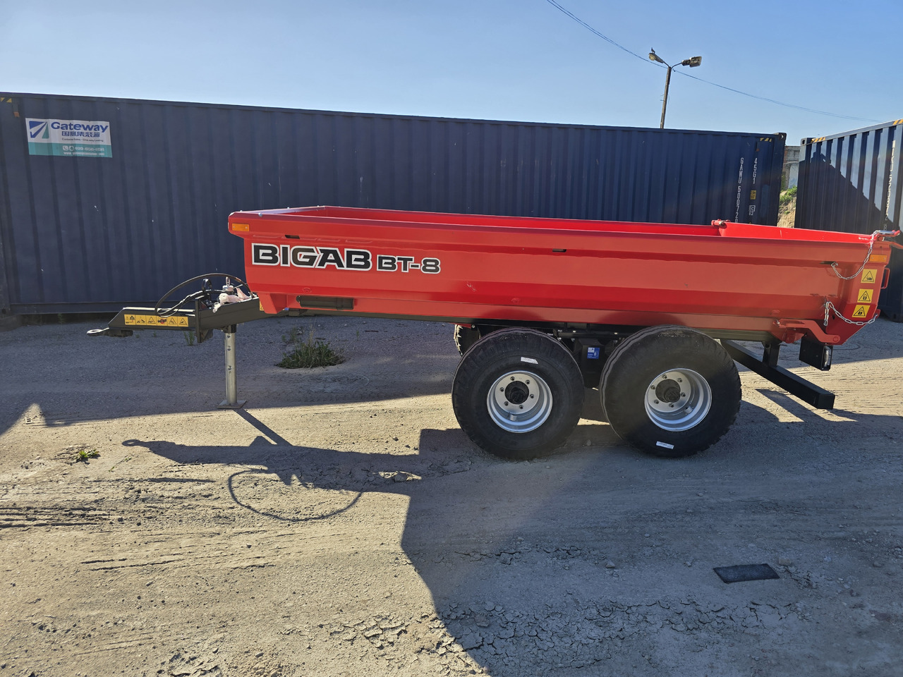 BIGAB BT-8 HARDOX - Farm tipping trailer/ Dumper: picture 3 BIGAB BT-8 HARDOX - Farm tipping trailer/ Dumper: picture 3