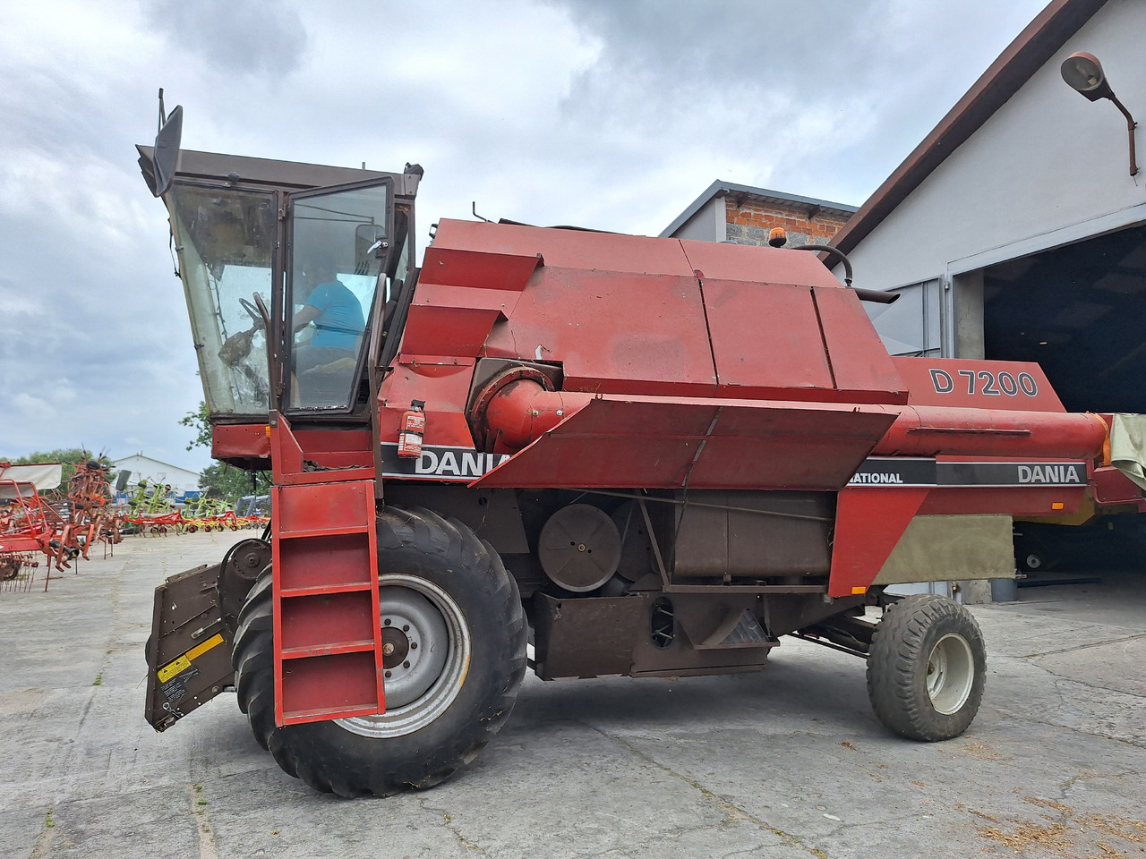 CASE DANIA 7200 - Combine harvester: picture 4 CASE DANIA 7200 - Combine harvester: picture 4
