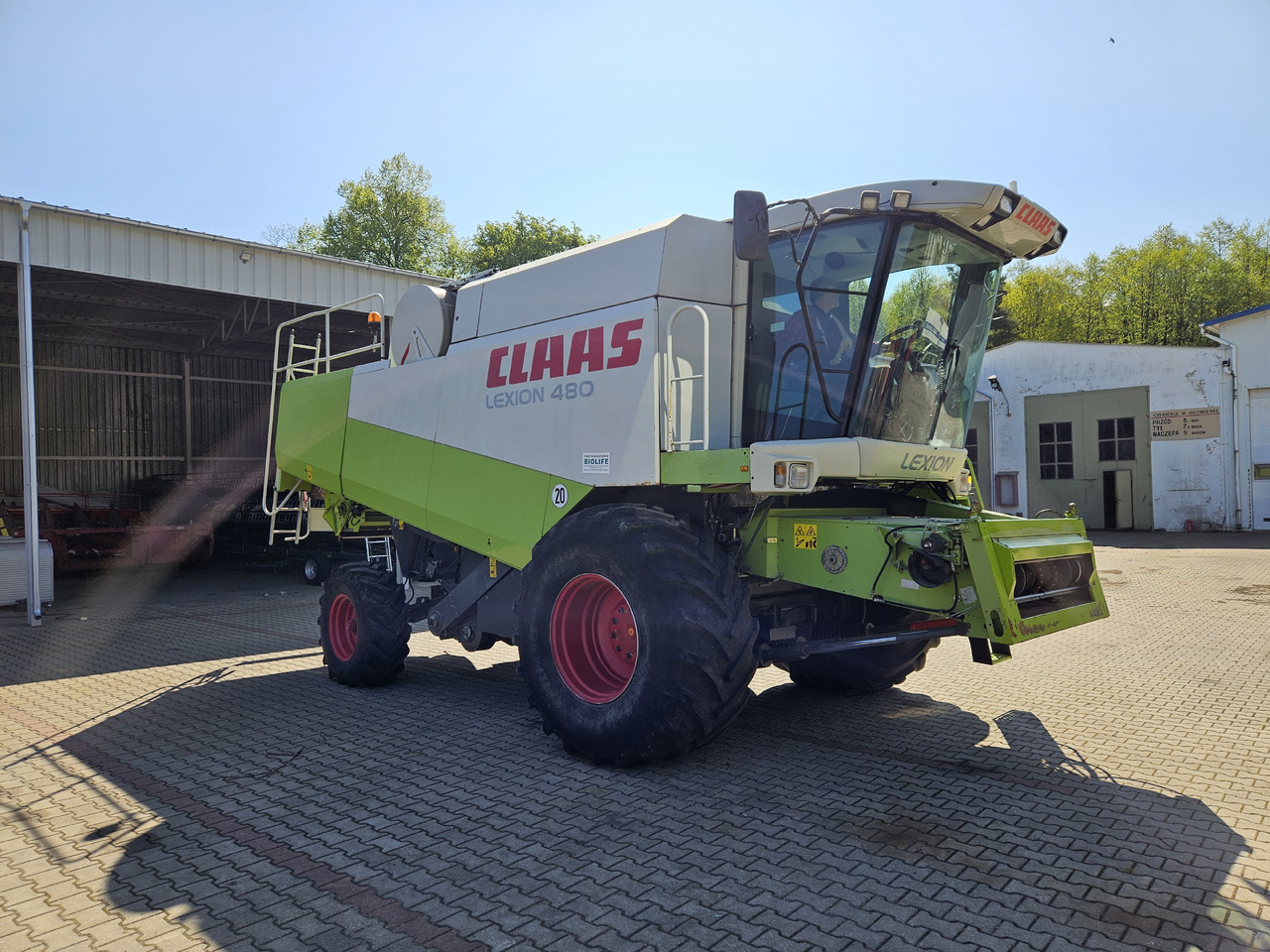 Claas Lexion 480 - Combine harvester: picture 1 Claas Lexion 480 - Combine harvester: picture 1