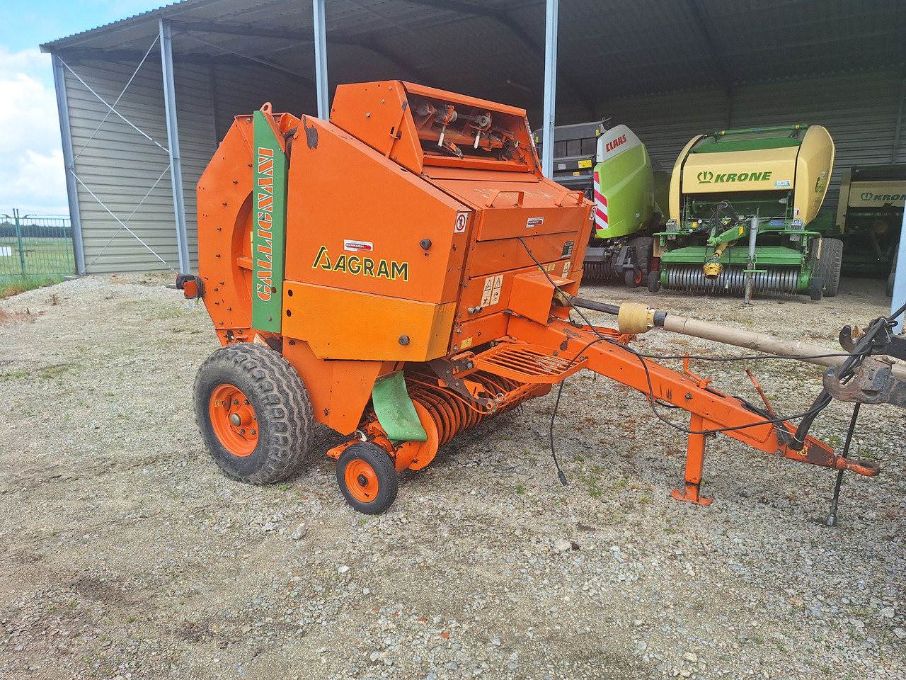 GALLIGNANI 3120 - Round baler: picture 1 GALLIGNANI 3120 - Round baler: picture 1
