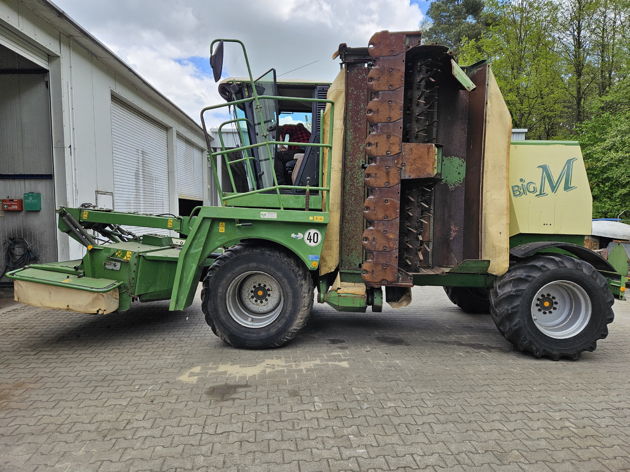 Krone Big M - Mower: picture 4 Krone Big M - Mower: picture 4