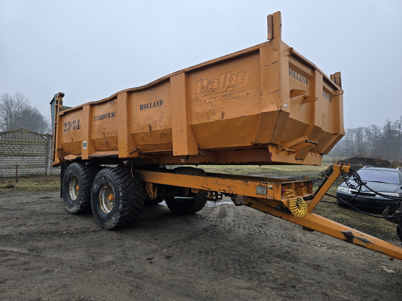 ROLLAND TURBOVRAC 23-34 - Farm tipping trailer/ Dumper: picture 3 ROLLAND TURBOVRAC 23-34 - Farm tipping trailer/ Dumper: picture 3