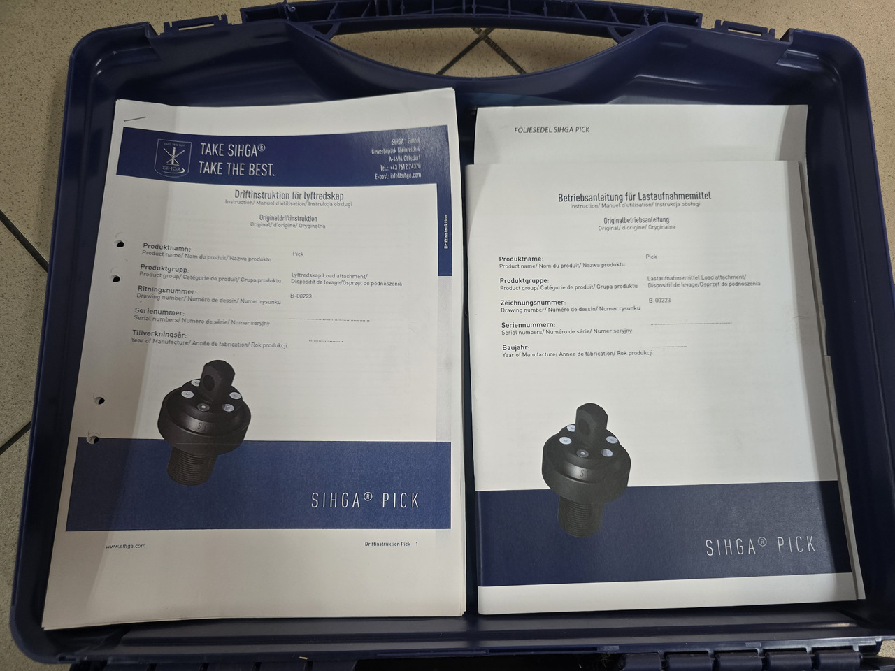 SIHGA Pick - Construction equipment: picture 3 SIHGA Pick - Construction equipment: picture 3