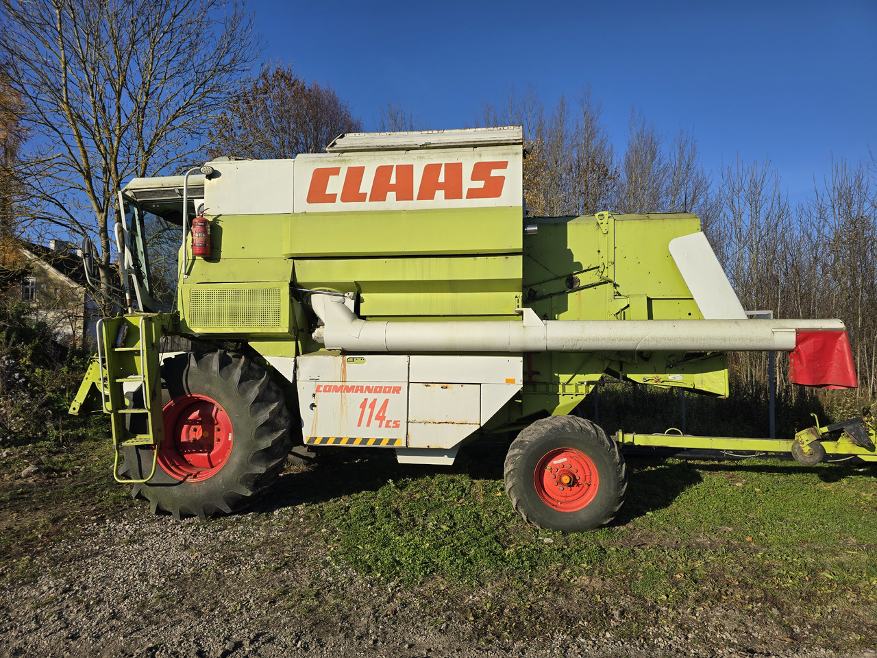 Claas COMMANDOR 114 CS - Combine harvester: picture 4 Claas COMMANDOR 114 CS - Combine harvester: picture 4