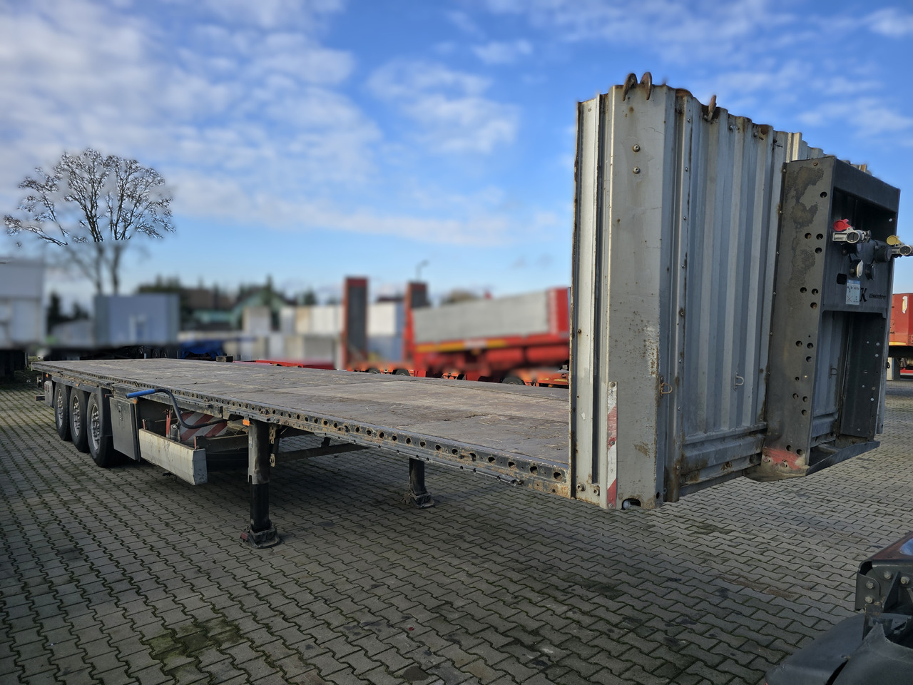 Dropside/ Flatbed semi-trailer kassbohrer XS MAXIMA: picture 6