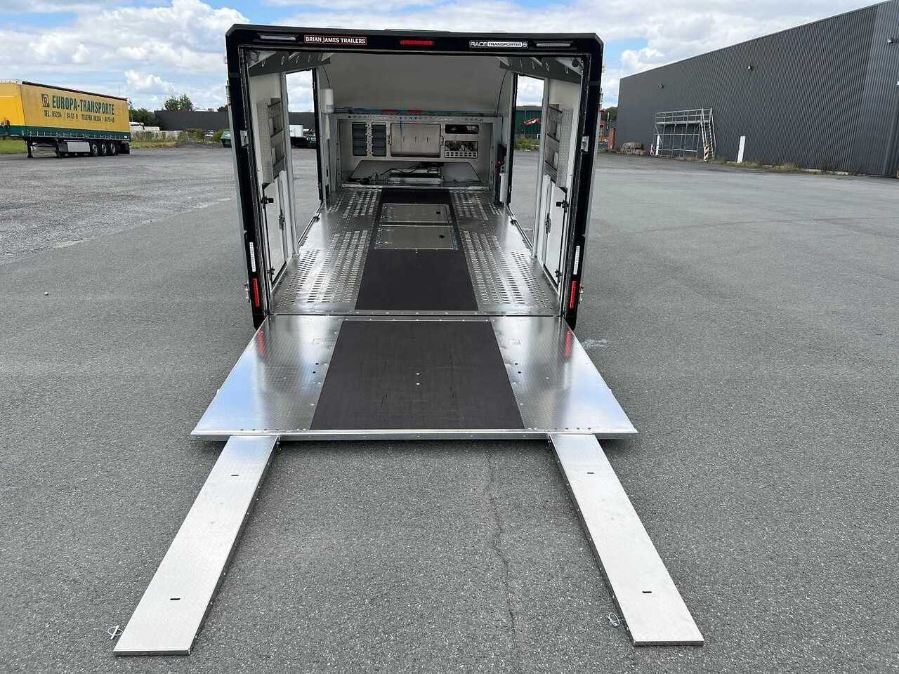 New Autotransporter trailer BRIAN_JAMES Race Transporter 6 3-Achser geschlossen: picture 8