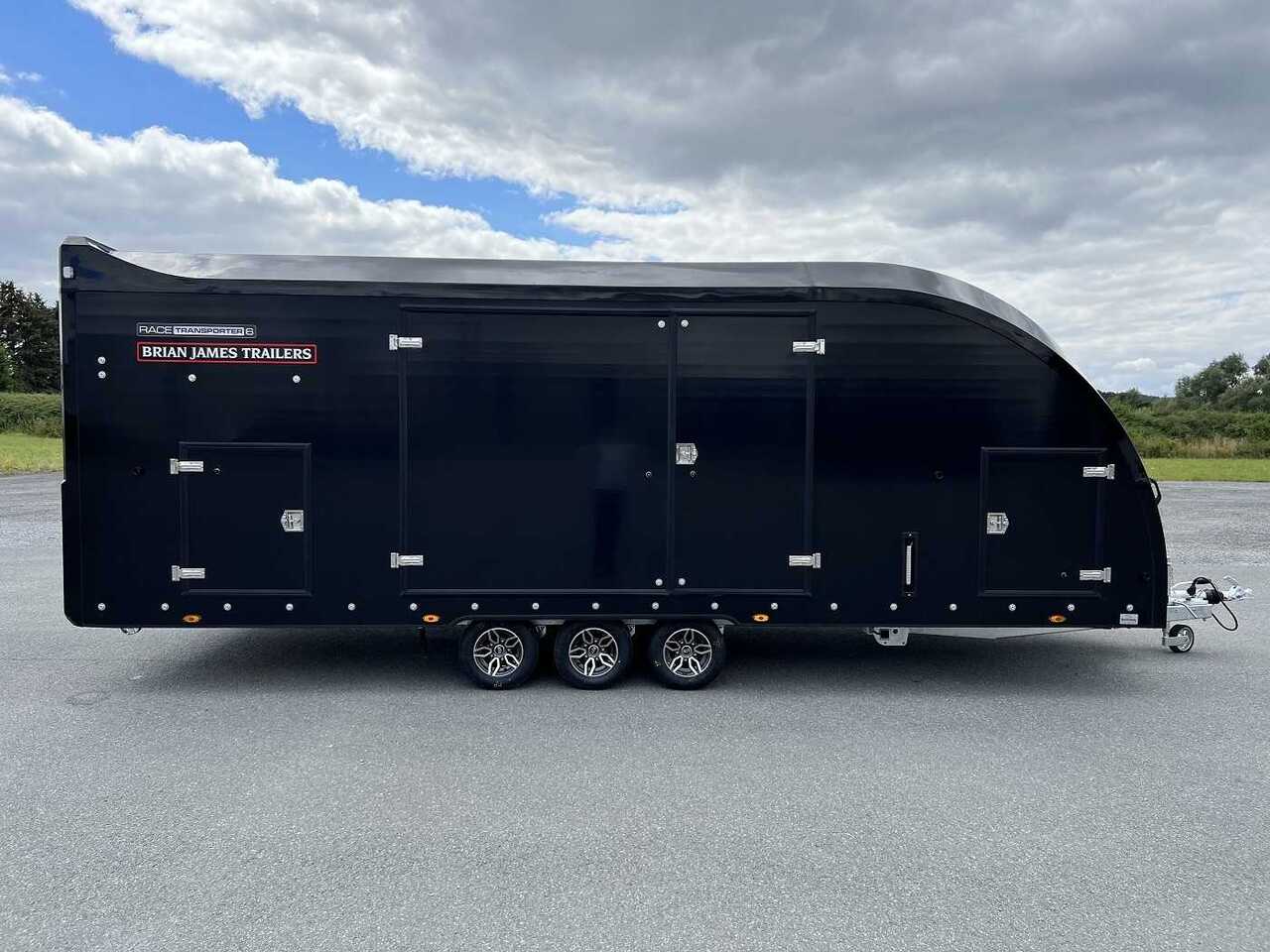 New Autotransporter trailer BRIAN_JAMES Race Transporter 6 3-Achser geschlossen: picture 24