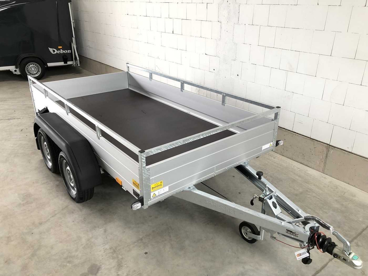 SARIS McAlu Pro 305 153 2000 2 Ramp Kastenanhänger geb - Car trailer: picture 4 SARIS McAlu Pro 305 153 2000 2 Ramp Kastenanhänger geb - Car trailer: picture 4