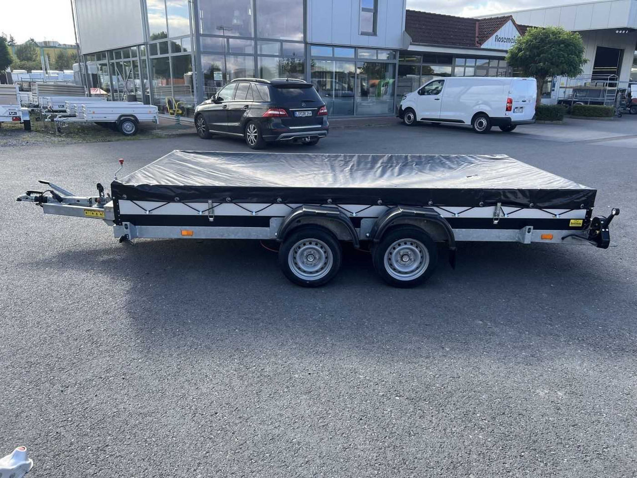 Roll-off/ Skip trailer VEZEKO Husky Car FB 27.39 Autotransporter: picture 6