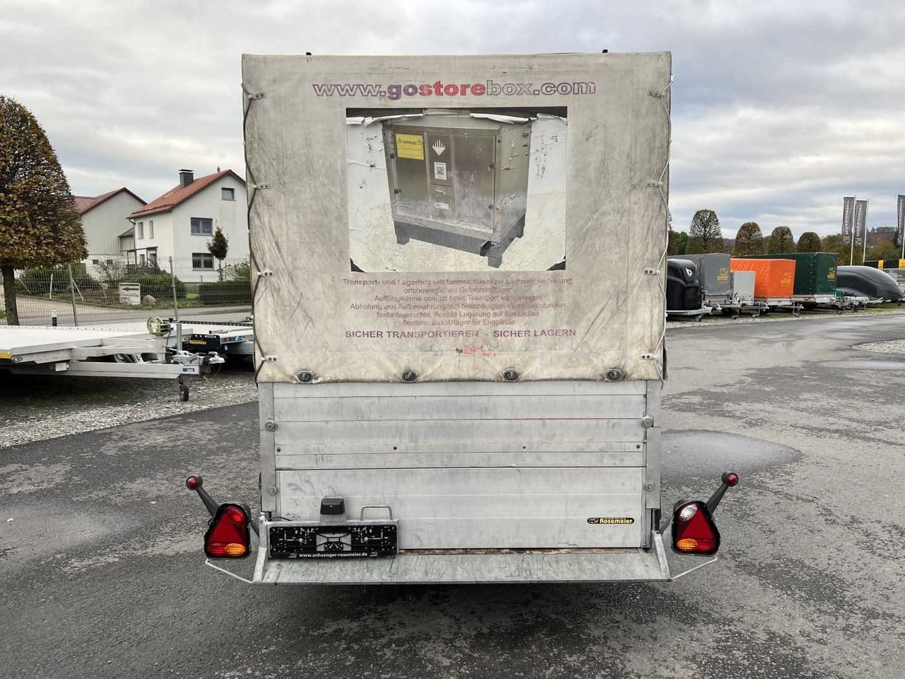 Car trailer VEZEKO Husky FB 13.28 Plane Absenker: picture 17