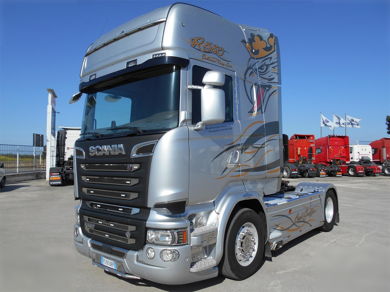 SCANIA R580 - Tractor unit: picture 1 SCANIA R580 - Tractor unit: picture 1