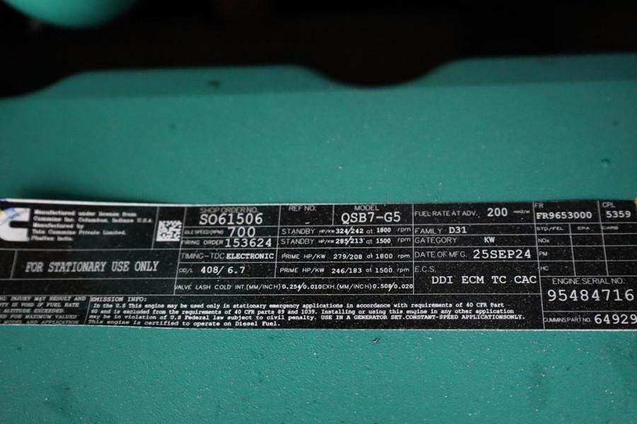 Cummins C220D5EQ Declaration of Conformity, Diesel, 220kVA - Generator set: picture 5 Cummins C220D5EQ Declaration of Conformity, Diesel, 220kVA - Generator set: picture 5