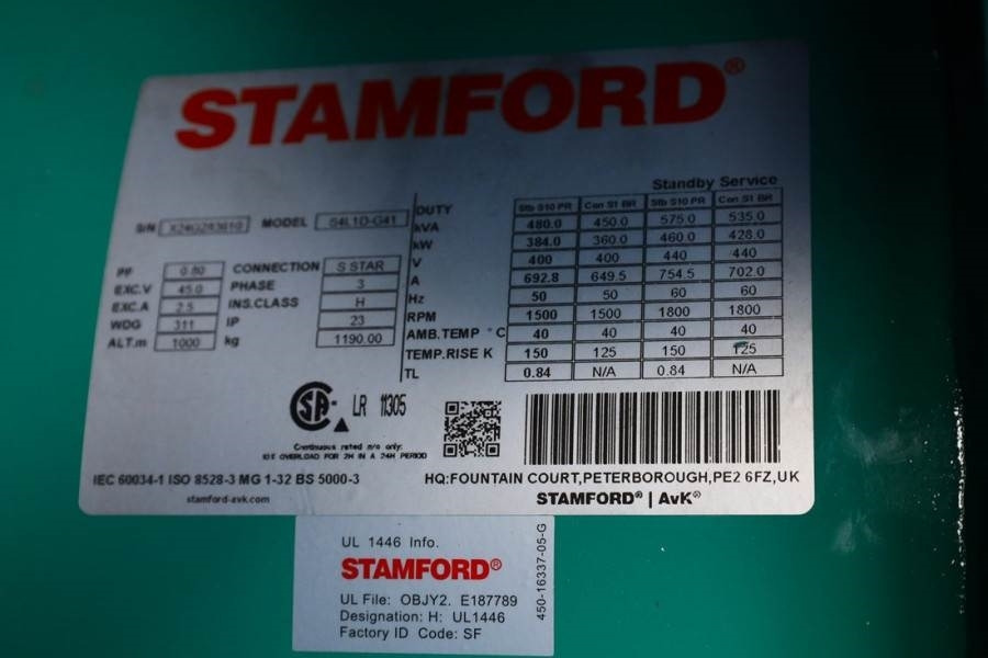 Generator set Cummins C450D5Q Declaration of Conformity, Diesel, 450kVA,: picture 13