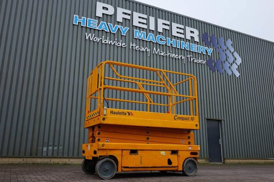 Haulotte Compact 10 Electric, 10m Working Height, 450kg Cap - Scissor lift: picture 1 Haulotte Compact 10 Electric, 10m Working Height, 450kg Cap - Scissor lift: picture 1