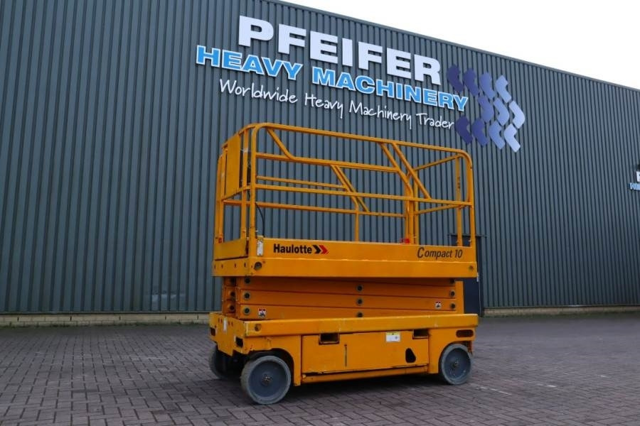 Haulotte Compact 10 Electric, 10m Working Height, 450kg Cap - Scissor lift: picture 1 Haulotte Compact 10 Electric, 10m Working Height, 450kg Cap - Scissor lift: picture 1