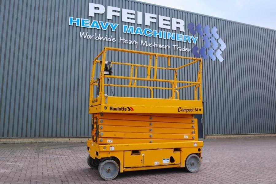 Haulotte Compact 14 Electric, 14m Working Height, 350kg Cap - Scissor lift: picture 1 Haulotte Compact 14 Electric, 14m Working Height, 350kg Cap - Scissor lift: picture 1