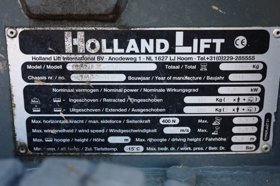 Holland Lift Ecostar HL-7810 Electric, 10m Working Height, 450k - Scissor lift: picture 4 Holland Lift Ecostar HL-7810 Electric, 10m Working Height, 450k - Scissor lift: picture 4