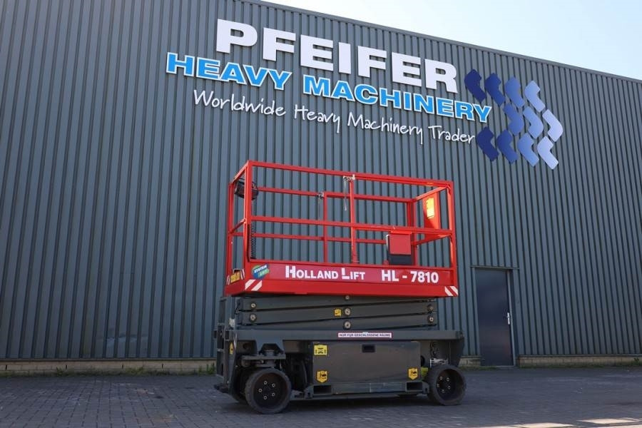 Holland Lift Ecostar HL-7810 Electric, 10m Working Height, 450k - Scissor lift: picture 1 Holland Lift Ecostar HL-7810 Electric, 10m Working Height, 450k - Scissor lift: picture 1