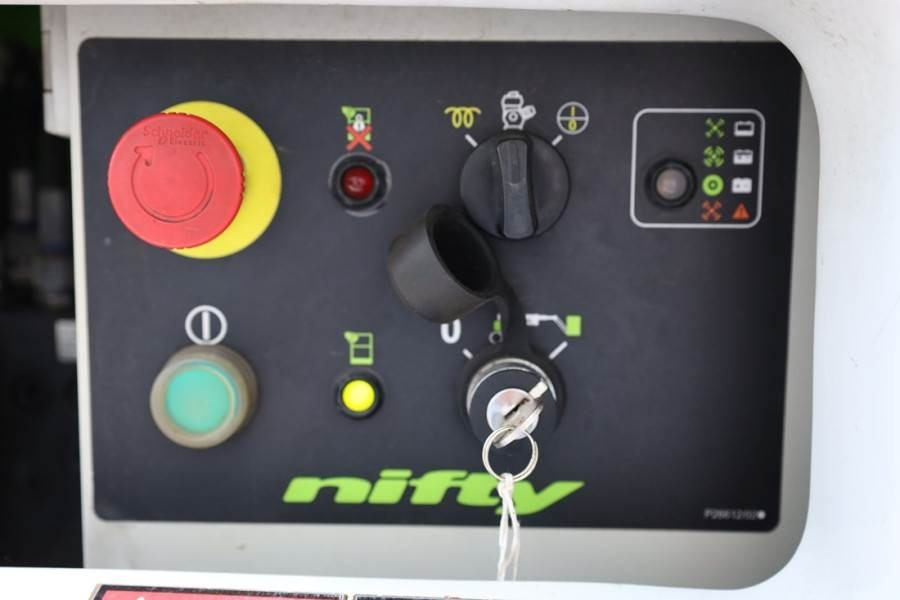 Articulated boom Niftylift HR17N HYBRID MK3 Hybrid Battery & Diesel, 17m Work: picture 13