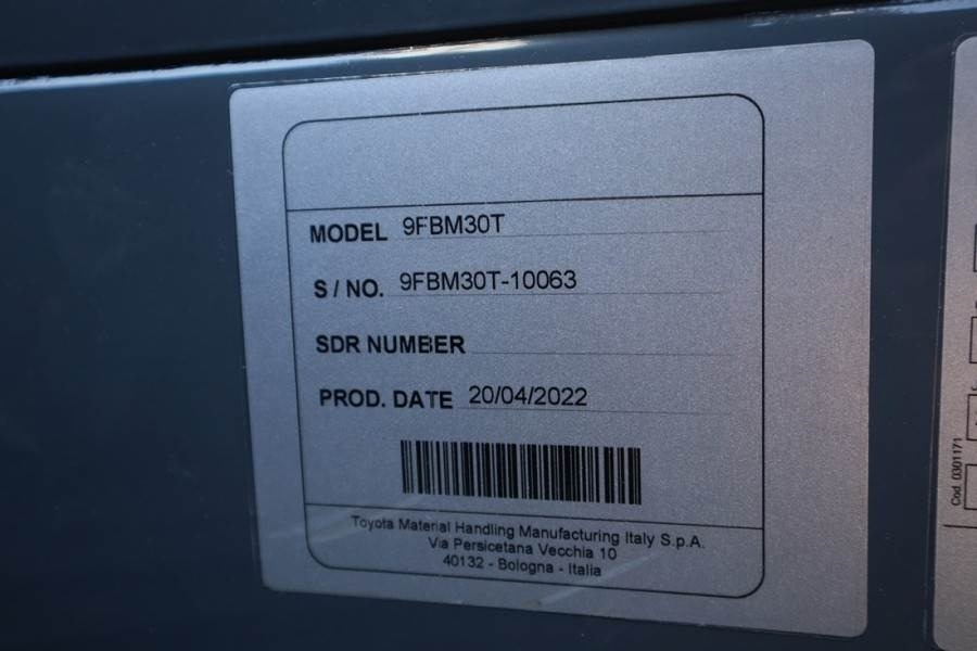 Toyota 9FBM30T Valid inspection, *Guarantee! Electric, 47  - Diesel forklift: picture 5 Toyota 9FBM30T Valid inspection, *Guarantee! Electric, 47  - Diesel forklift: picture 5