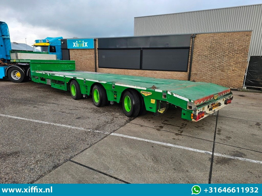 Broshuis 3-ass. Uitschuifbare semi dieplader / 3x gestuurd / SL Assen - Low loader semi-trailer: picture 4 Broshuis 3-ass. Uitschuifbare semi dieplader / 3x gestuurd / SL Assen - Low loader semi-trailer: picture 4