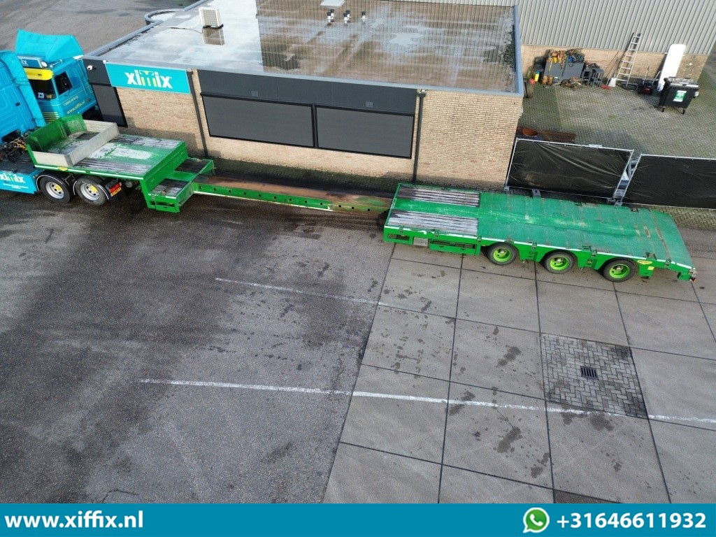 Broshuis 3-ass. Uitschuifbare semi dieplader / 3x gestuurd / SL Assen - Low loader semi-trailer: picture 2 Broshuis 3-ass. Uitschuifbare semi dieplader / 3x gestuurd / SL Assen - Low loader semi-trailer: picture 2