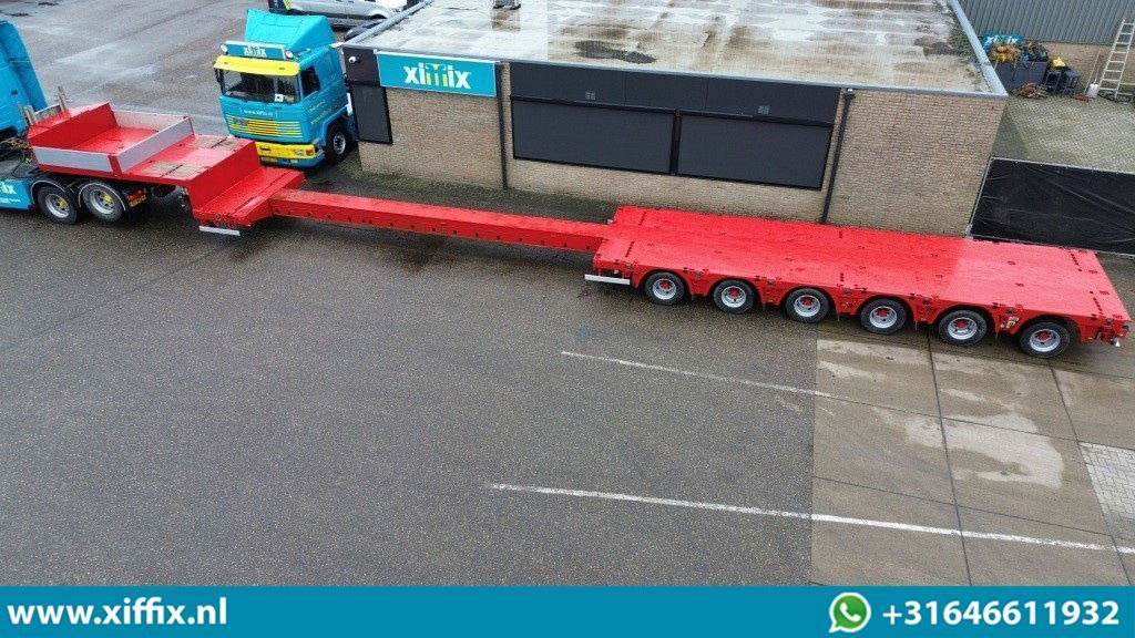 Doll 6-ass. Uitschuifbare semi dieplader / Panther assen / 5x gestuurd - Low loader semi-trailer: picture 2 Doll 6-ass. Uitschuifbare semi dieplader / Panther assen / 5x gestuurd - Low loader semi-trailer: picture 2
