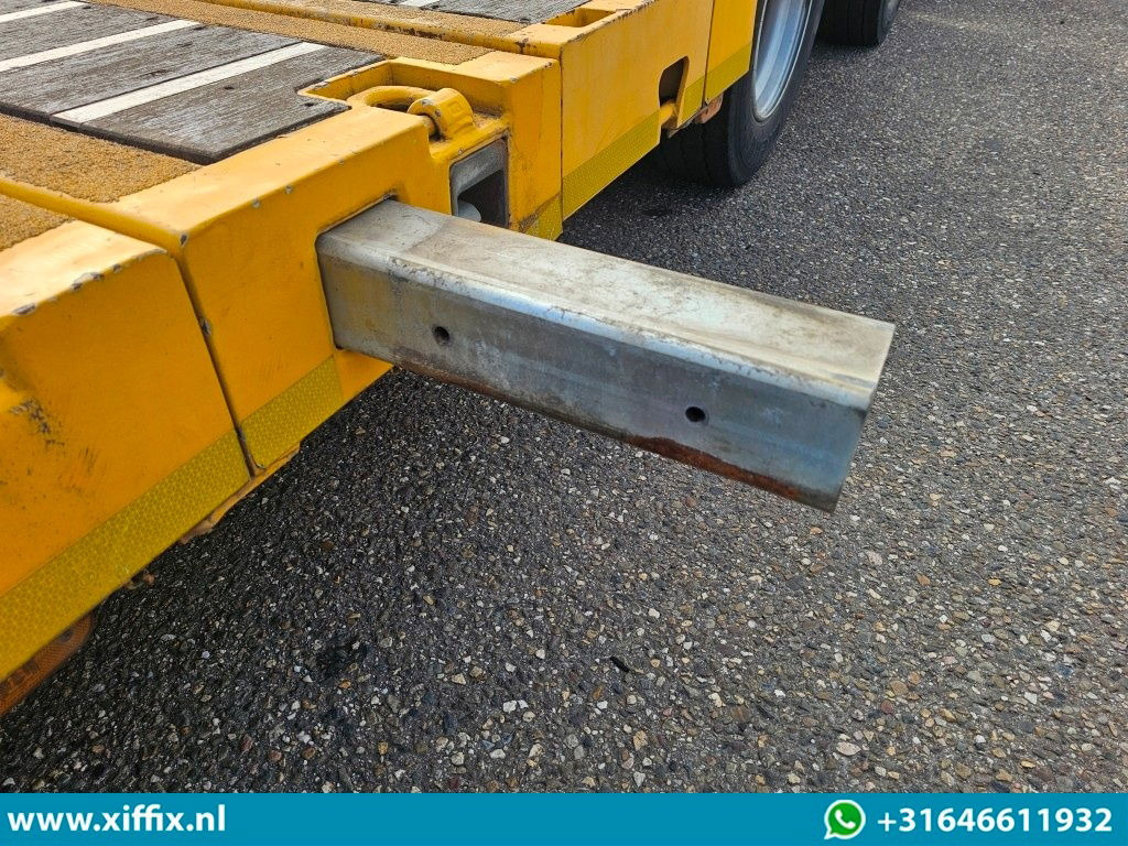 Low loader semi-trailer Meusburger 3-ass. Dubbel 2x uitschuifbare dieplader / 275 cm. Breed / Naloop gestuurd: picture 10